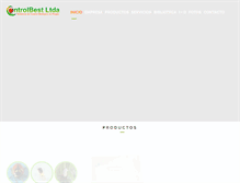 Tablet Screenshot of controlbest.cl